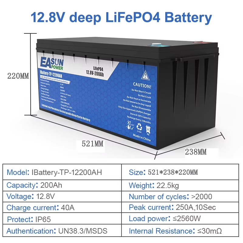Baterai EASUN Power LiFePO4 10 - Grid Tie Inverter Limiter 2000W ulasan dan harga