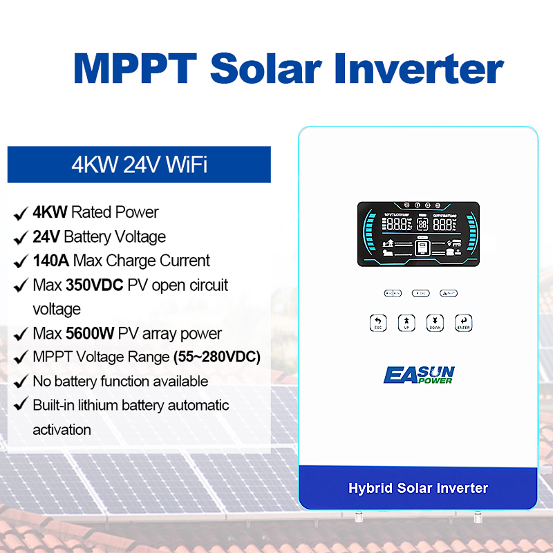 EASUN POWER 4000W 24V Inverter - Grid Tie Inverter Limiter 2000W ulasan dan harga