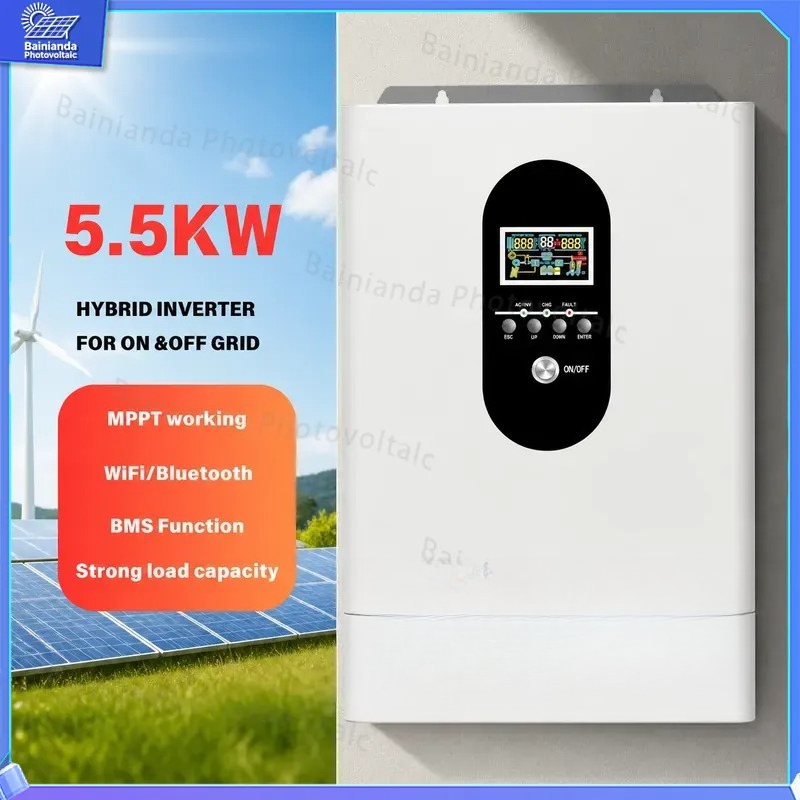 Inverter Surya Hibrida 3kW 5.5 - Hybrid Solar Inverter 5.5Kw Mppt 48V ulasan dan harga