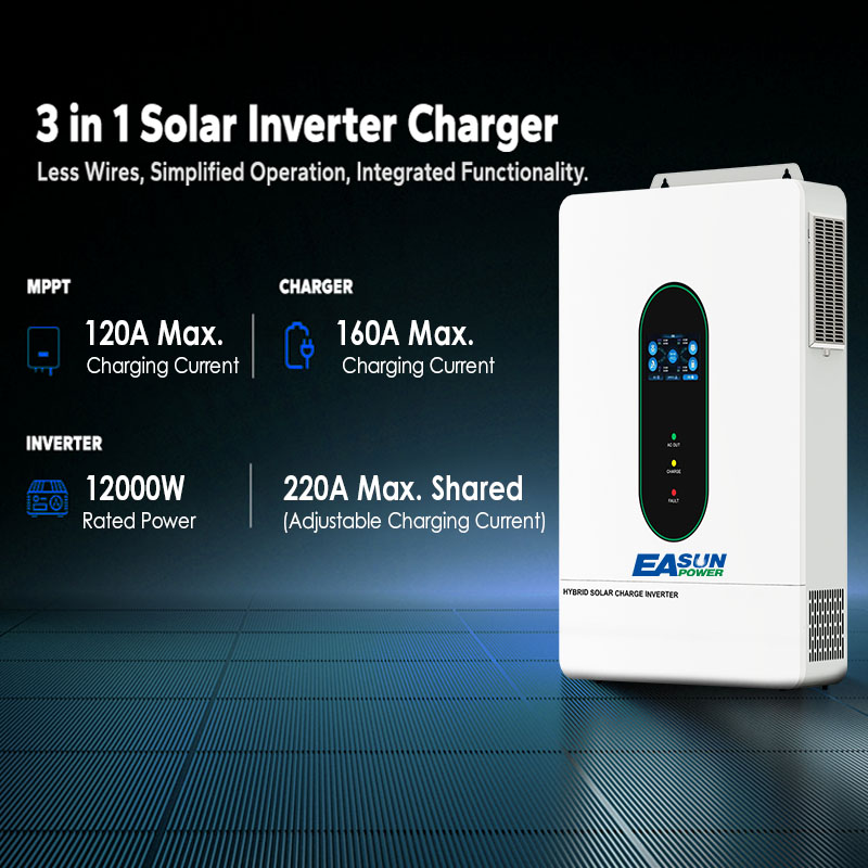EASUN POWER US 12KW 12000W Inv - Grid Tie Inverter Limiter 2000W ulasan dan harga