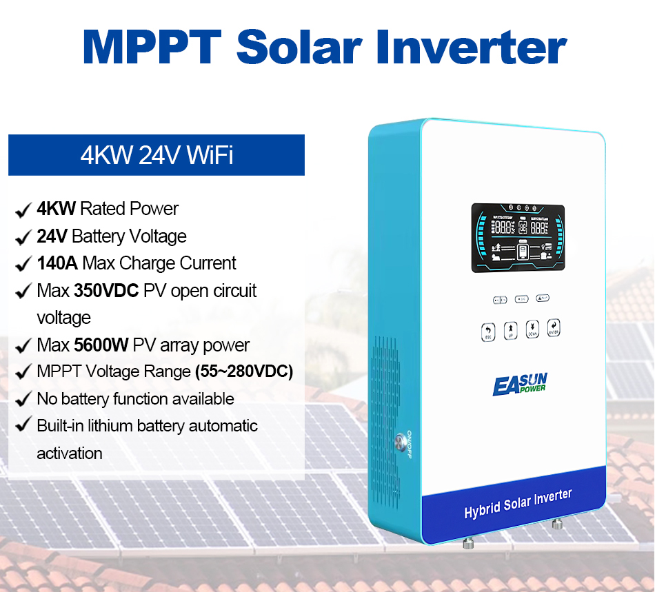 EASUN POWER 4000W 110V Inverte - Grid Tie Inverter Limiter 2000W ulasan dan harga